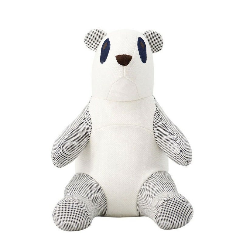 エルメス ぬいぐるみ パンダ エミール エポぺ ブルーインディゴ コットン HERMES トイ