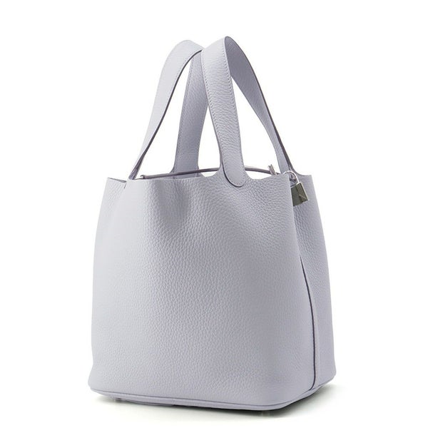 エルメス ハンドバッグ ピコタンロックMM グリパンタン/シルバー金具 トリヨンクレマンス K刻印