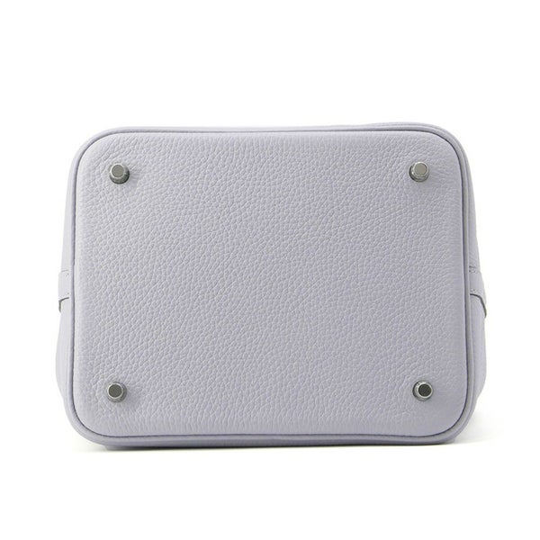 エルメス ハンドバッグ ピコタンロックMM グリパンタン/シルバー金具 トリヨンクレマンス K刻印