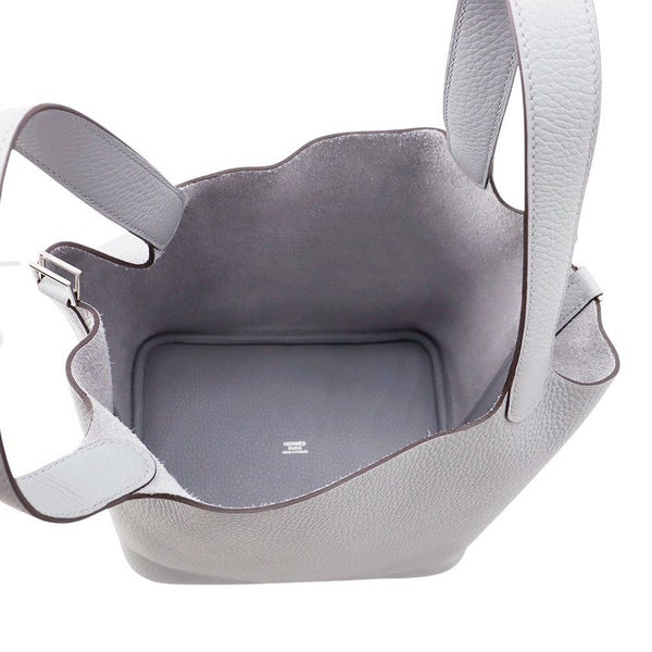 エルメス ハンドバッグ ピコタンロックMM グリパンタン/シルバー金具 トリヨンクレマンス K刻印