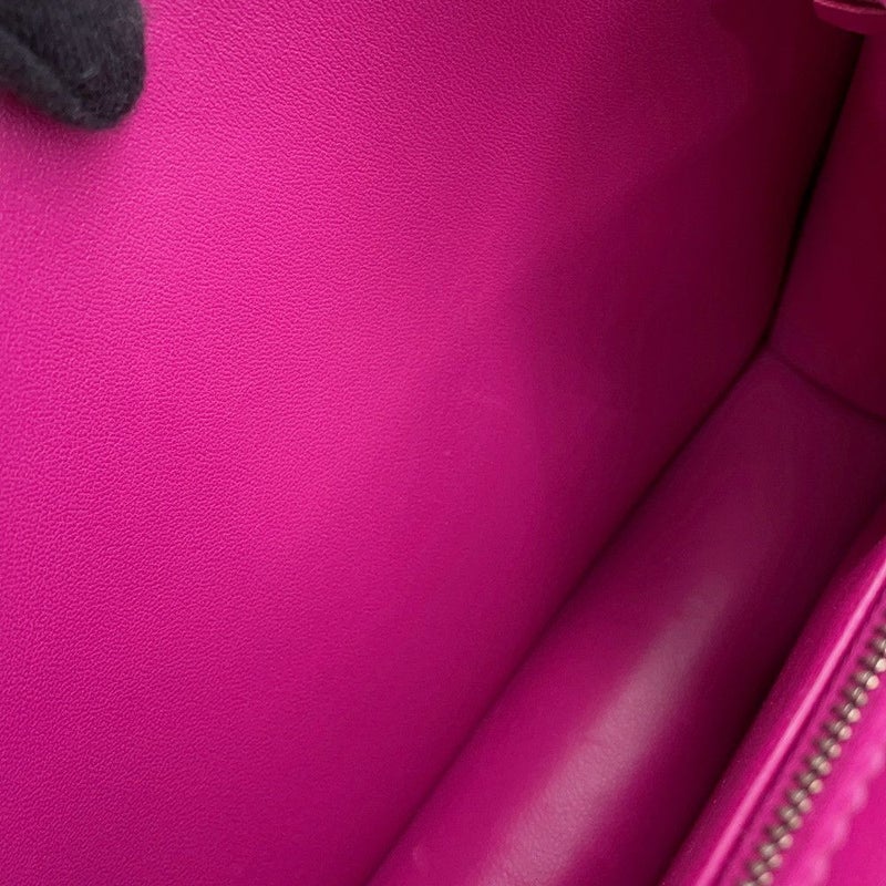 エルメス ショルダーバッグ コンスタンス3 24 ローズシェヘラザード/シルバー金具 ポロサスシャイン Y刻印