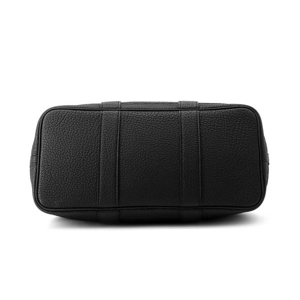 エルメス トートバッグ ガーデンパーティTPM ブラック/シルバー金具 ネゴンダ W刻印 黒