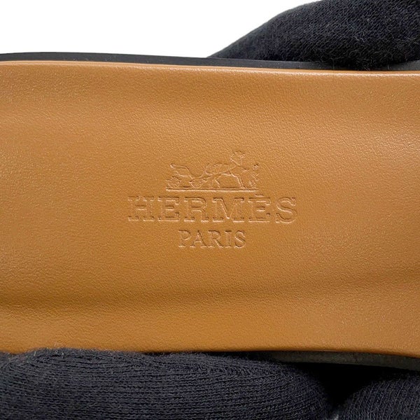 エルメス サンダル オラン デニム レディースサイズ36 1/2 HERMES 靴