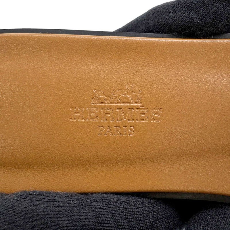 エルメス サンダル オラン デニム レディースサイズ36 1/2 HERMES 靴