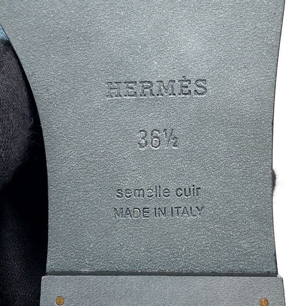 エルメス サンダル オラン デニム レディースサイズ36 1/2 HERMES 靴