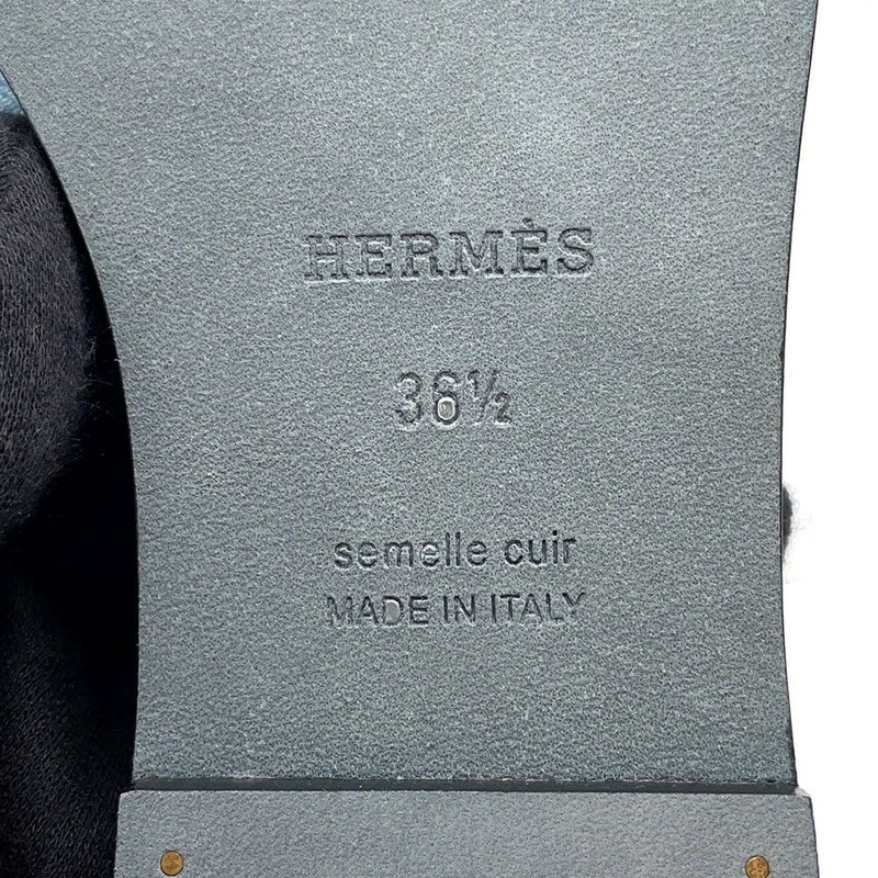 エルメス サンダル オラン デニム レディースサイズ36 1/2 HERMES 靴