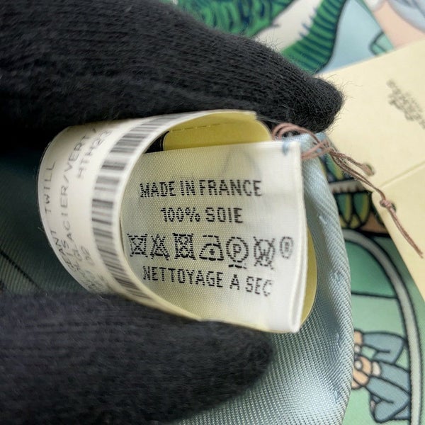 エルメス ストール カレ140 カレジェアン アニマポリス HERMES シルク 2024春夏