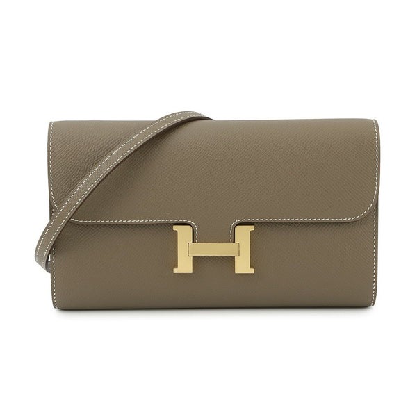 エルメス 長財布 コンスタンス トゥーゴー ロング エトゥープ/ゴールド金具 エプソン Z刻印 HERMES 財布