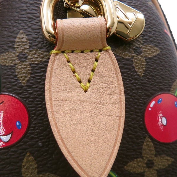 ルイヴィトン ハンドバッグ モノグラム・チェリー LV × TM スピーディ・バンドリエール 20 M13094 2way バッグ 村上隆 コラボ