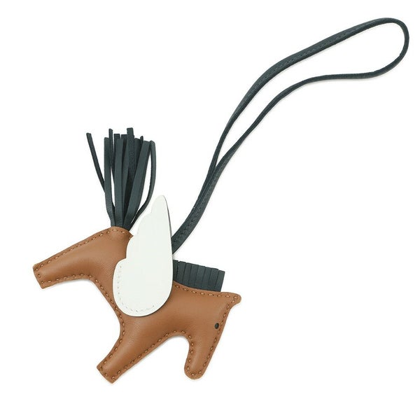 エルメス バッグチャーム ロデオPM ペガサス ゴールド/ヴェールシプレ/ヴェールフィズ ラムスキン B刻印