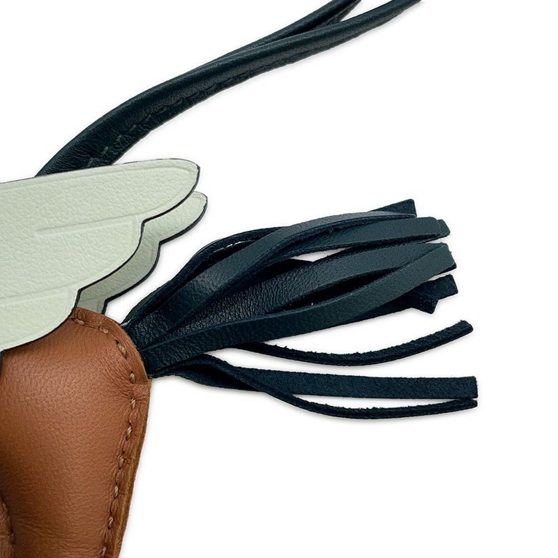 エルメス バッグチャーム ロデオPM ペガサス ゴールド/ヴェールシプレ/ヴェールフィズ ラムスキン B刻印