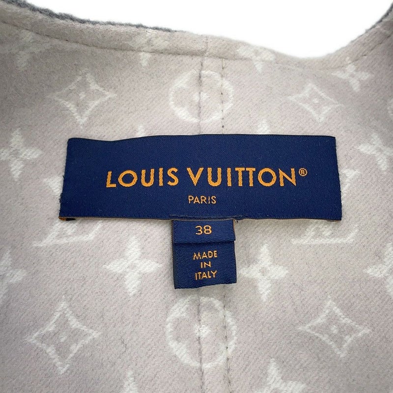 ルイヴィトン コート ダブルフェイス ケープ スリーブコート レディースサイズ38 LOUIS VUITTON アウター