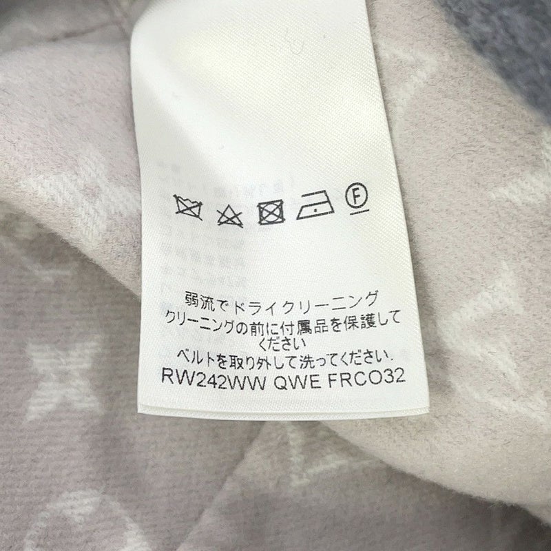 ルイヴィトン コート ダブルフェイス ケープ スリーブコート レディースサイズ38 LOUIS VUITTON アウター