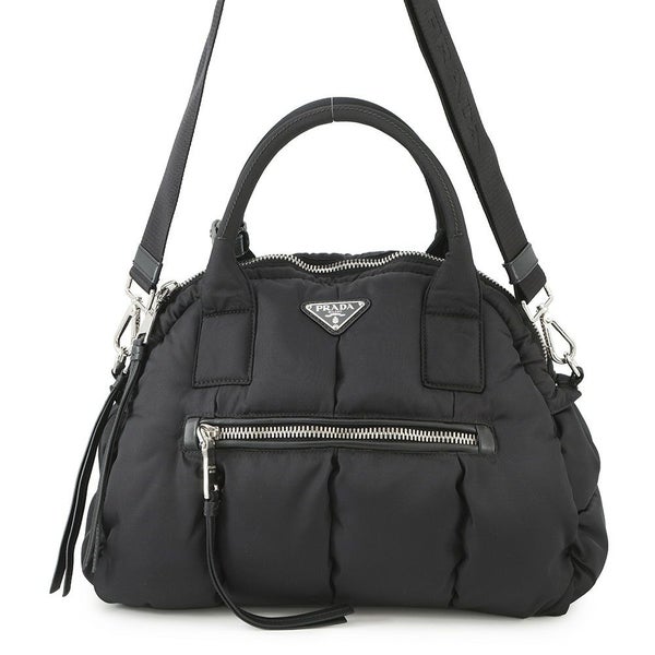 プラダ ハンドバッグ テスート ボンバー ナイロン BL0881 PRADA 2way 黒