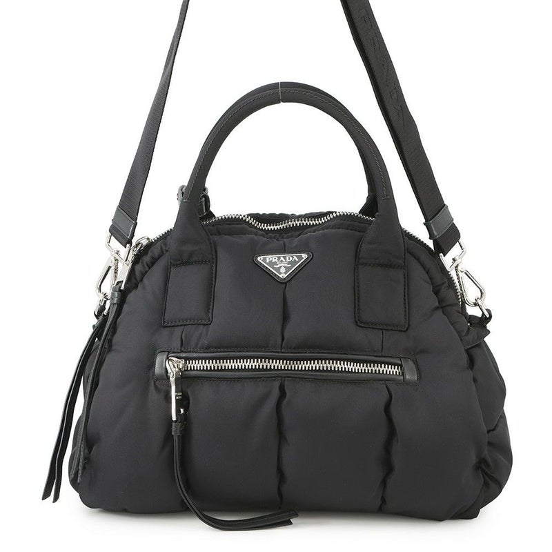 プラダ ハンドバッグ テスート ボンバー ナイロン BL0881 PRADA 2way 黒