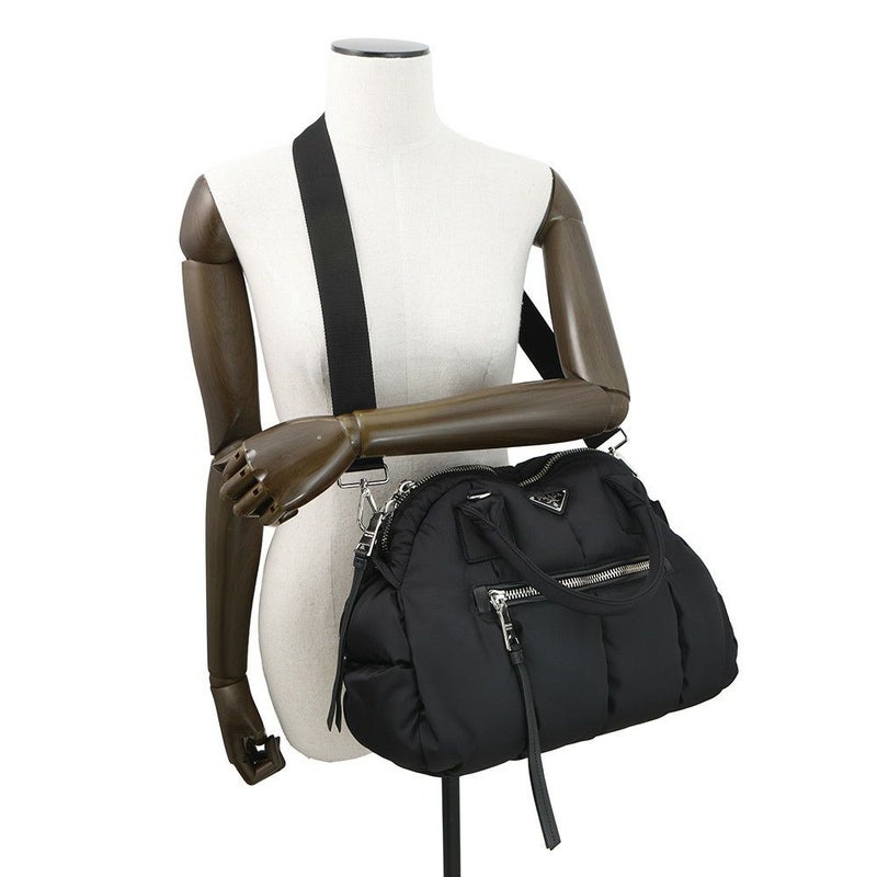プラダ ハンドバッグ テスート ボンバー ナイロン BL0881 PRADA 2way 黒