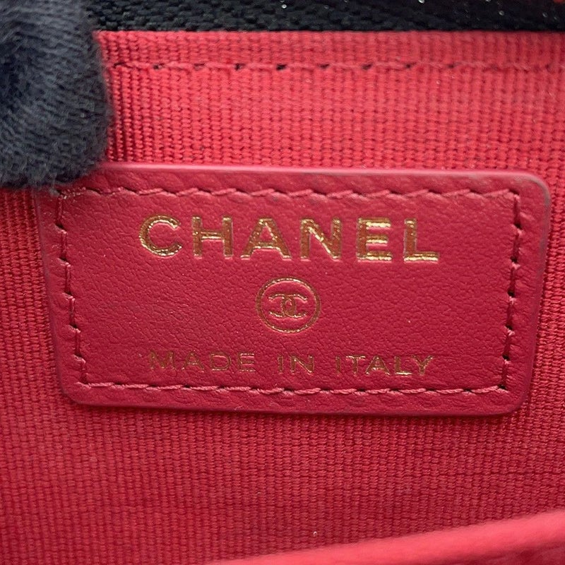 シャネル コインケース ココマーク マトラッセ CHANEL19 ディズヌフ ジップコインパース AP0949 CHANEL 黒