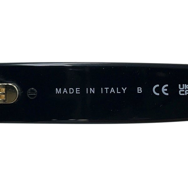 シャネル 伊達メガネ ハート ココマーク メガネフレーム 55□16 140 3436-A CHANEL アイウェア 黒