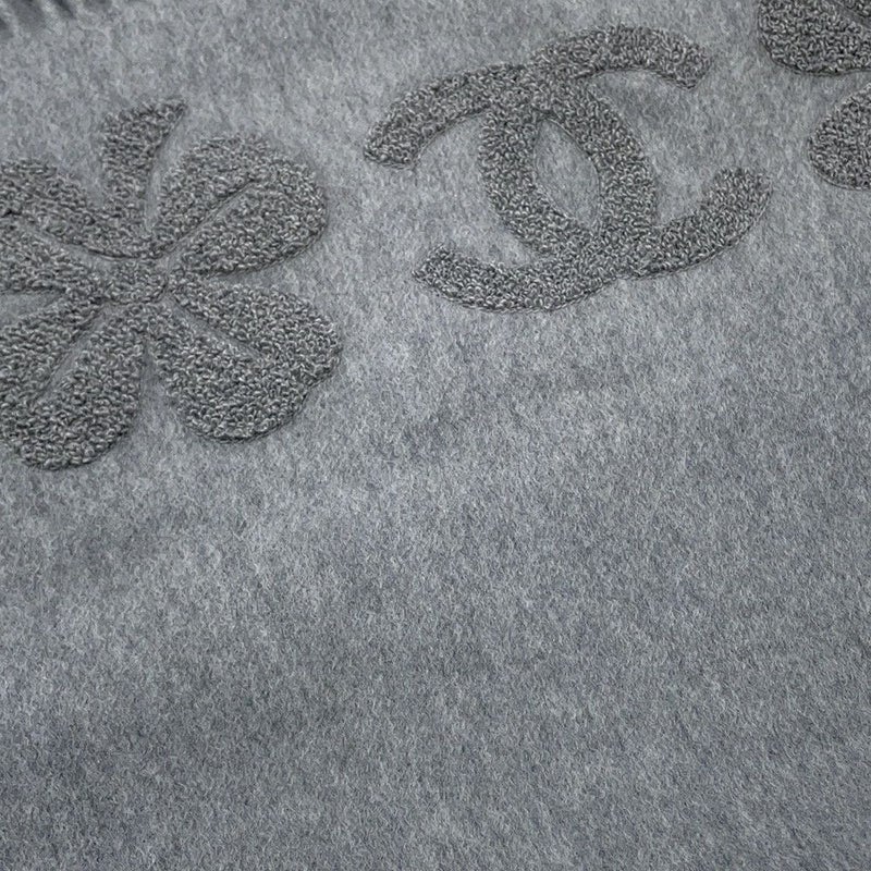 シャネル マフラー ココマーク クローバー カシミヤ CHANEL