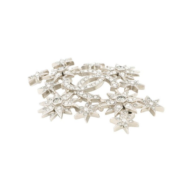 シャネル ブローチ ココマーク スター メタル ラインストーン 15A CHANEL アクセサリー