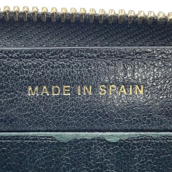 シャネル 長財布 マトラッセ ココマーク マドモワゼル コンパクトウォレット ラムスキン CHANEL ラウンドファスナー 黒