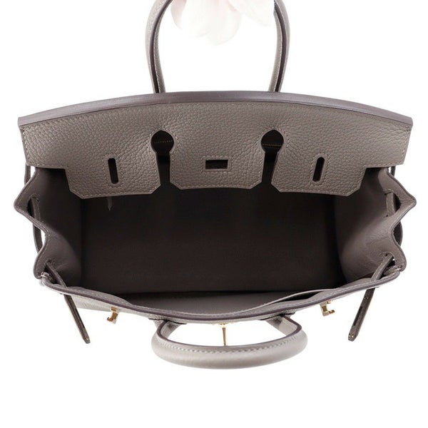 エルメス バーキン25 グリメイヤー/シャンパンゴールド金具 トゴ W刻印 HERMES Birkin ハンドバッグ