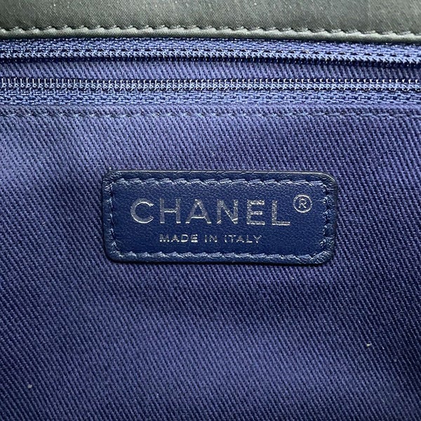 シャネル チェーンショルダーバッグ マトラッセ ココマーク シングルフラップ スパークル レザー CHANEL 黒