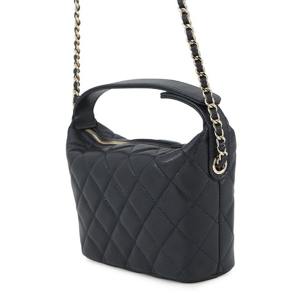 シャネル ハンドバッグ マトラッセ ココマーク チェーンホーボーバッグ キャビアスキン AP4386　CHANEL 2way