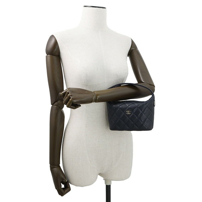 シャネル ハンドバッグ マトラッセ ココマーク チェーンホーボーバッグ キャビアスキン AP4386　CHANEL 2way