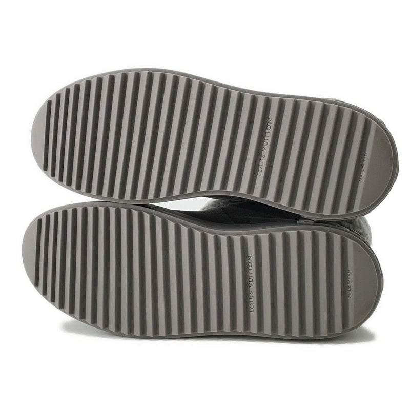 ルイヴィトン ブーツ スエード ムートン スノードロップ・ライン アンクルブーツ レディースサイズ36 1/2 靴 セール品