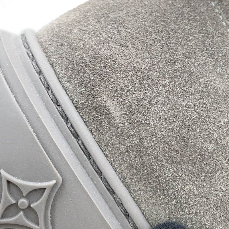 ルイヴィトン ブーツ スエード ムートン スノードロップ・ライン アンクルブーツ レディースサイズ36 1/2 靴 セール品