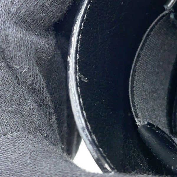 ルイヴィトン ローファー LV×YK アカデミーライン レザー レディースサイズ36 LOUIS VUITTON 靴 黒 ブラック 草間彌生