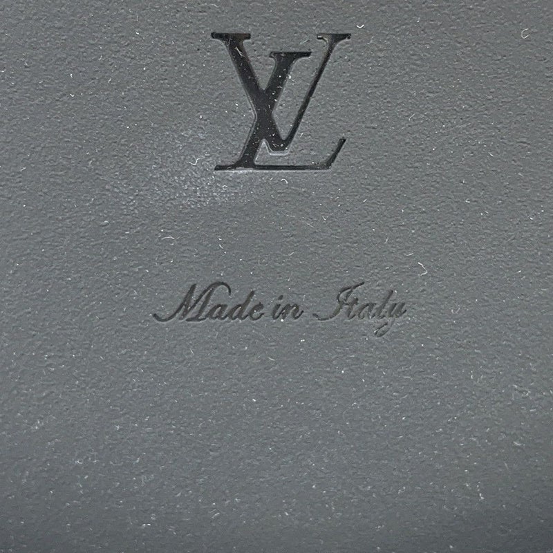 ルイヴィトン ローファー LV×YK アカデミーライン レザー レディースサイズ36 LOUIS VUITTON 靴 黒 ブラック 草間彌生