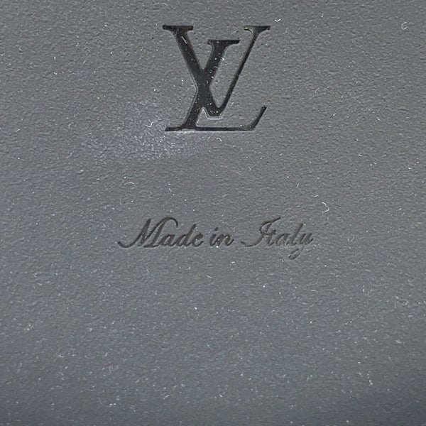 ルイヴィトン ローファー LV×YK アカデミーライン レザー レディースサイズ36 LOUIS VUITTON 靴 黒 ブラック 草間彌生