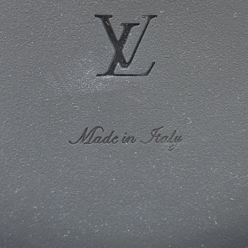 ルイヴィトン ローファー LV×YK アカデミーライン レザー レディースサイズ36 LOUIS VUITTON 靴 黒 ブラック 草間彌生