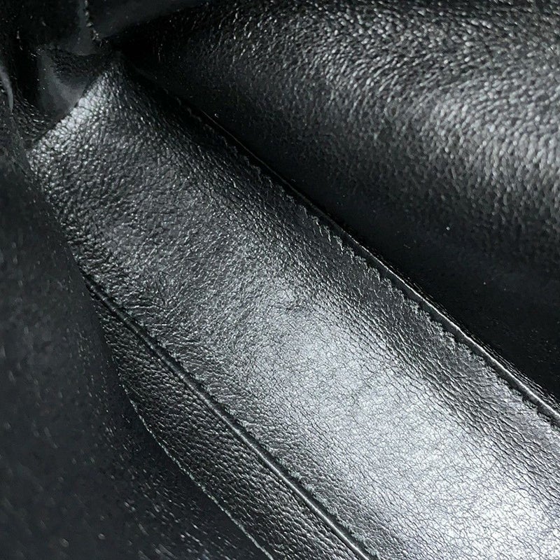 シャネル チェーンショルダーバッグ ココマーク マトラッセ キャビアスキン CHANEL ワンショルダー 黒