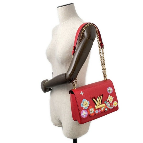 ルイヴィトン チェーンショルダーバッグ エピ ツイストMM M54859 LOUIS VUITTON ヴィトン バッグ 花柄 2017年コレクション