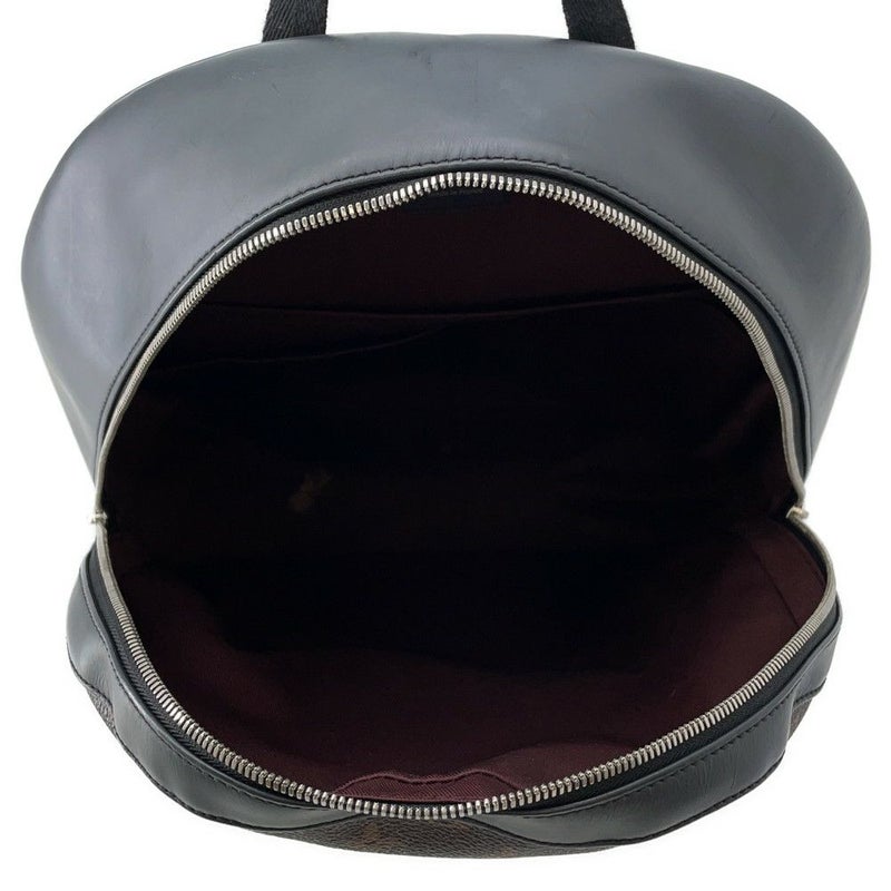 ルイヴィトン リュック モノグラム・マカサー ジョッシュ M41530 LOUIS VUITTON ヴィトン バックパック メンズ 黒 ブラック