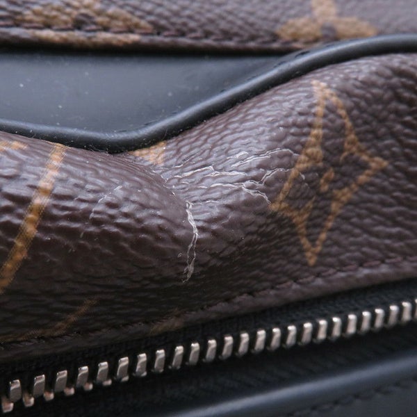 ルイヴィトン リュック モノグラム・マカサー ジョッシュ M41530 LOUIS VUITTON ヴィトン バックパック メンズ 黒 ブラック