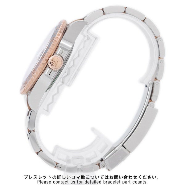 ロレックス GMTマスター2 デイト SS/K18PG 126711CHNR ROLEX 腕時計 エバーローズゴールド 黒文字盤