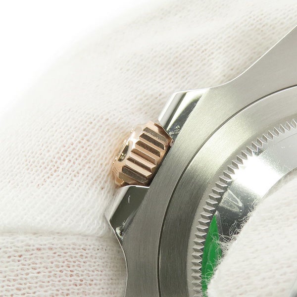 ロレックス GMTマスター2 デイト SS/K18PG 126711CHNR ROLEX 腕時計 エバーローズゴールド 黒文字盤