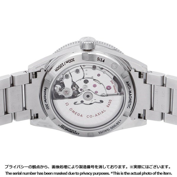 オメガ シーマスター300 マスターコーアクシャル 233.30.41.21.01.001 OMEGA 腕時計 メンズ 黒文字盤