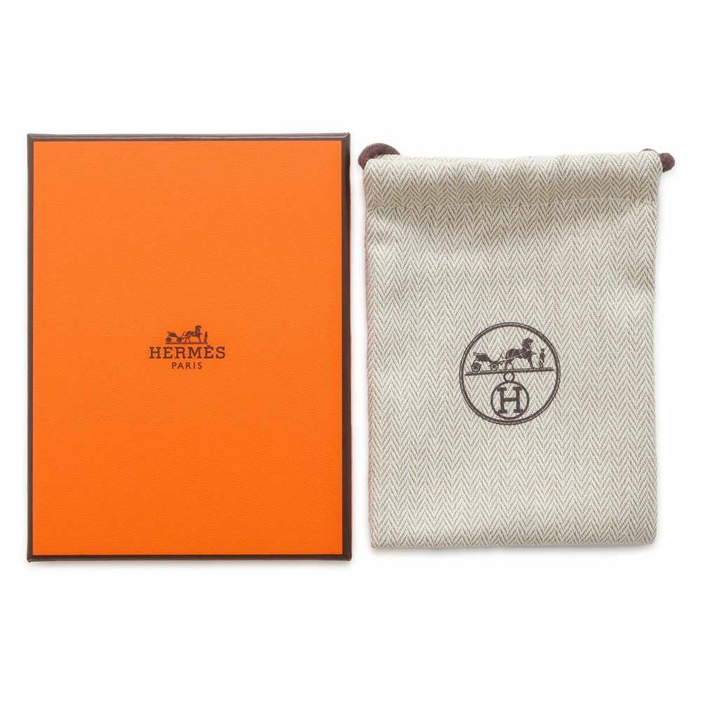 エルメス ピアス シュル・メール PM バッファローホーン/メタル HERMES