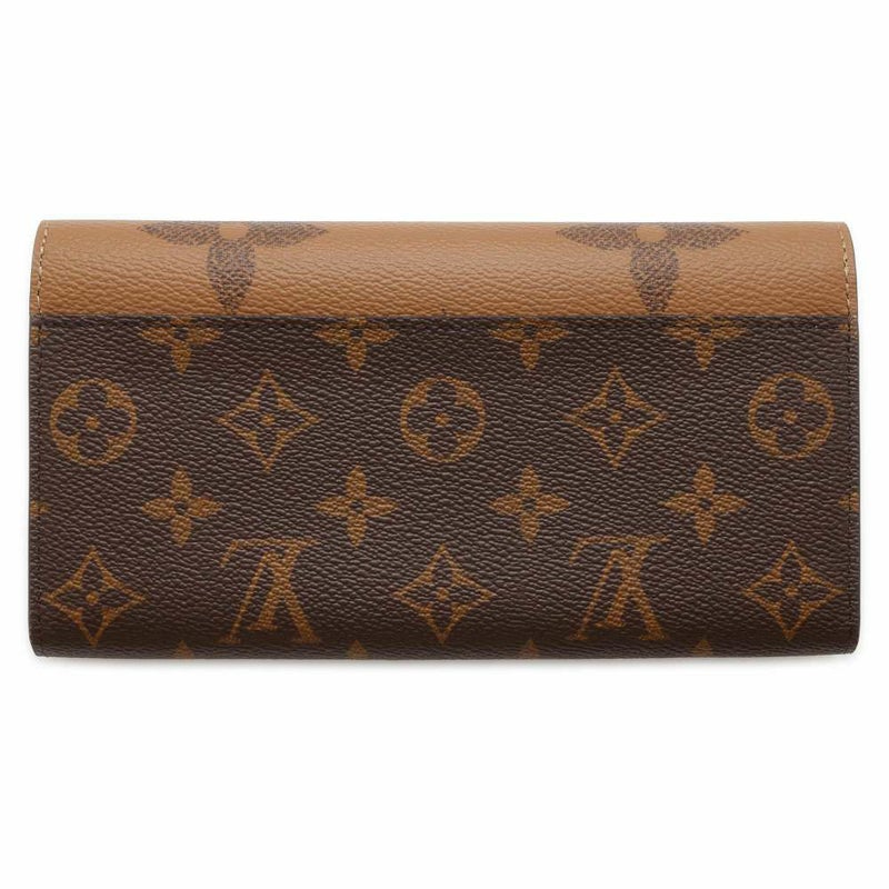 ルイヴィトン 長財布 モノグラム・ジャイアント リバース ポルトフォイユ・サラ M80726 LOUIS VUITTON ブラック 黒