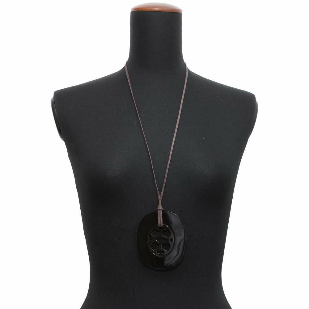 エルメス ネックレス リフト GM バッファローホーン HERMES