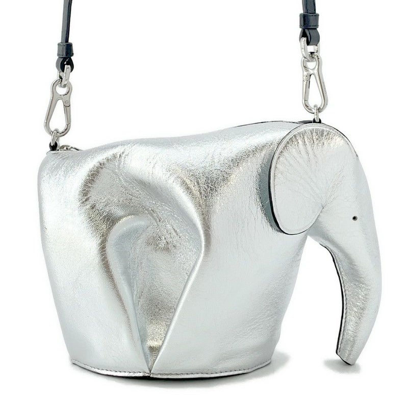 ロエベ ショルダーバッグ エレファント ミニ レザー 199.43.M93 LOEWE