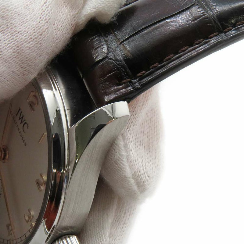 IWC ポルトギーゼ オートマティック40 IW358303 腕時計 シルバー文字盤