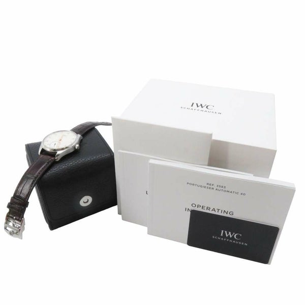 IWC ポルトギーゼ オートマティック40 IW358303 腕時計 シルバー文字盤