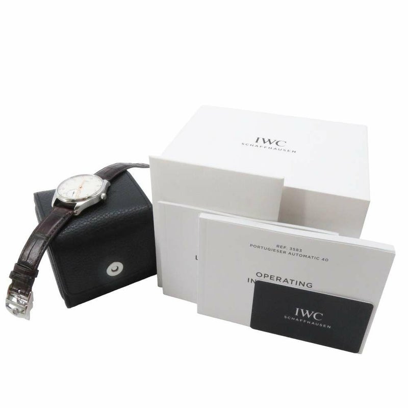 IWC ポルトギーゼ オートマティック40 IW358303 腕時計 シルバー文字盤