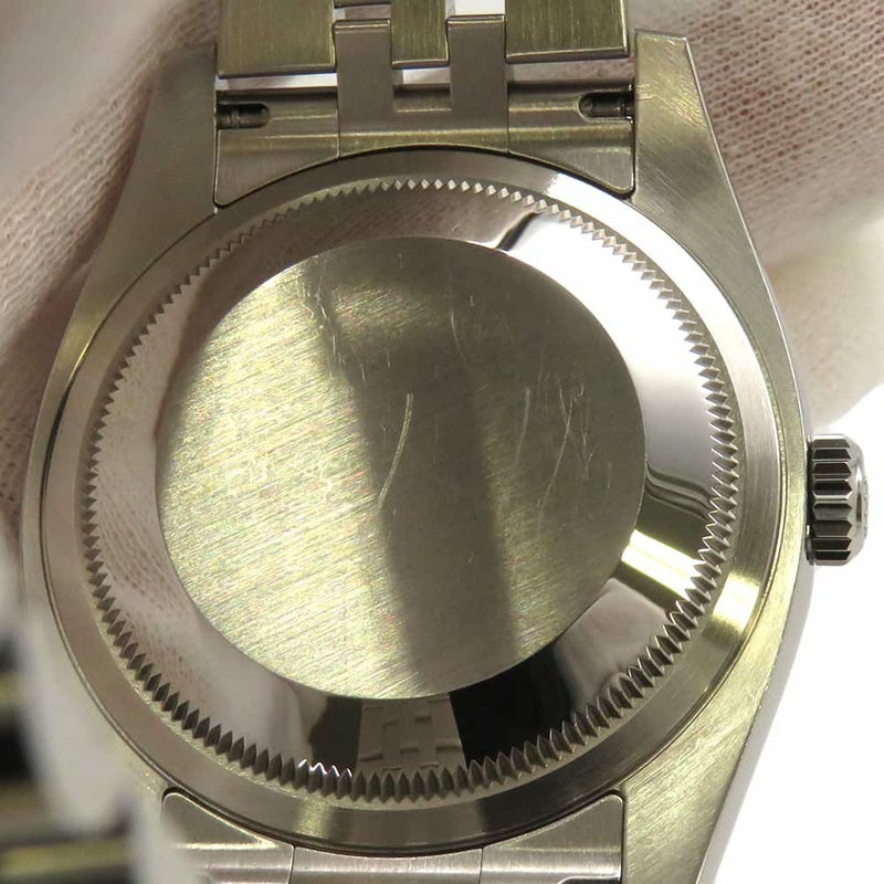 ロレックス デイトジャスト36 SS/K18WG 116234 シルバーデコレーション文字盤